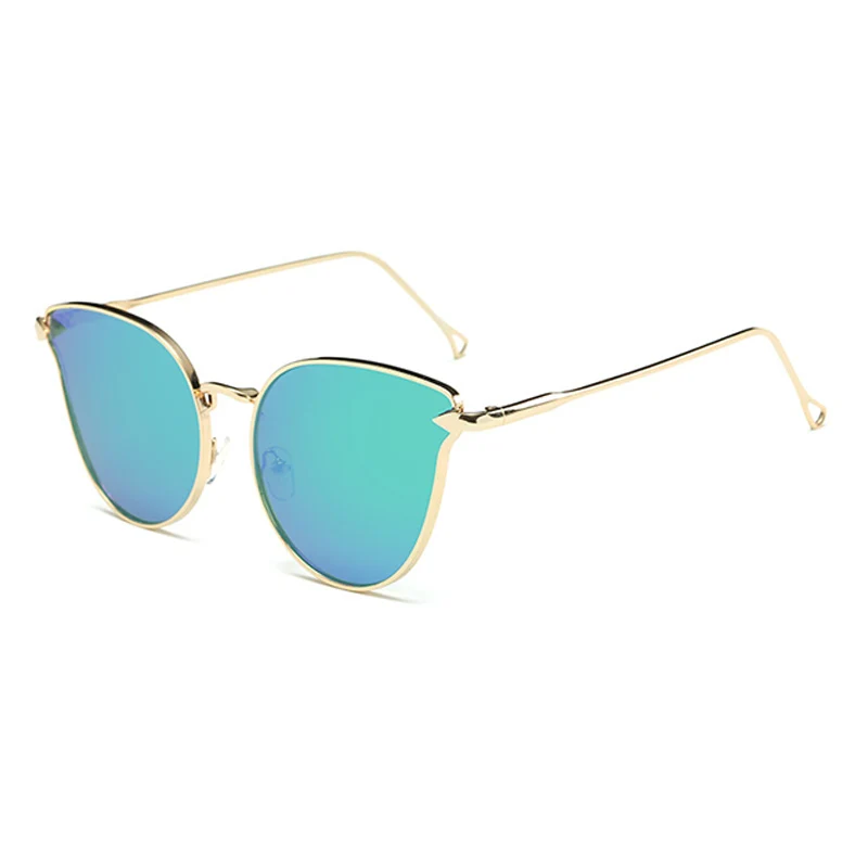 Солнцезащитные очки в стиле ретро женские овальные круглые аксессуары с