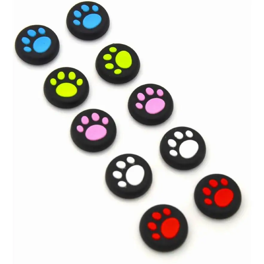 Сменные силиконовые колпачки для джойстика в виде кошачьих когтей 2 шт. кнопки