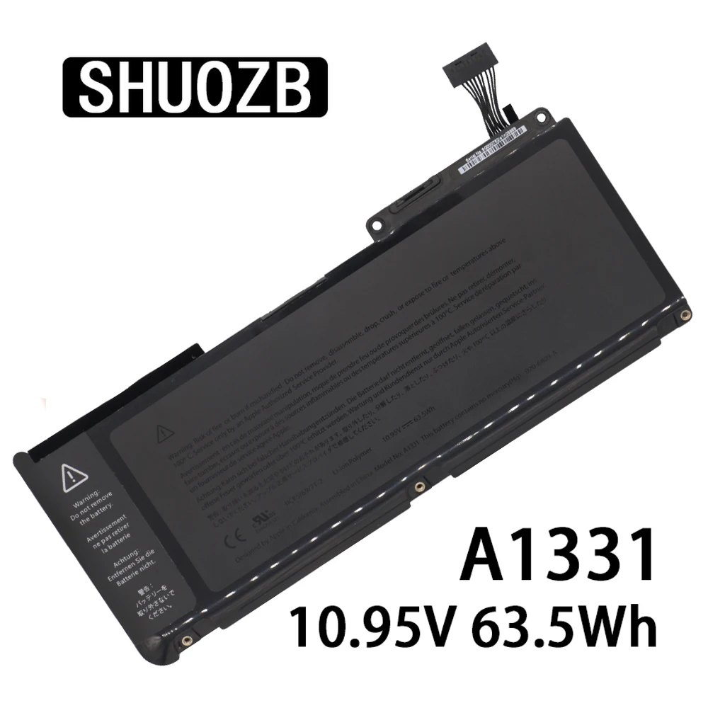 Новая батарея для ноутбука A1331 A1342 Apple MacBook 13 3 дюйма Unibody MC207LL/A MC516LL/A 020 6809 A 10 95 в Втч