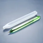 1 шт. прозрачная ручка силиконовая форма сушеный цветок смола декоративное ремесло DIY шариковая ручка форма формы для эпоксидной смолы для ювелирных изделий