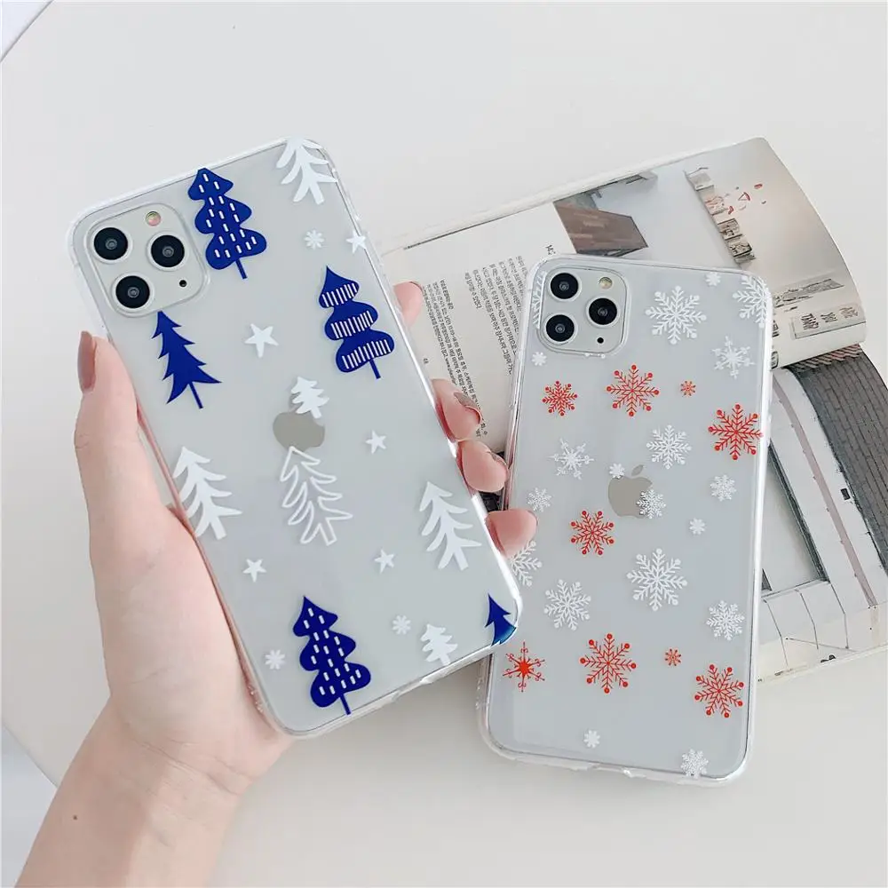 Рождественский новый год зима Белоснежка чехол для телефона iPhone 11 Pro XS MAX XR X 10 7 8 Plus