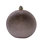 RN, Круглый дневной клатч, вечерние сумки для подходящей обуви, клатч для выпускного вечера с цепочками на плечо