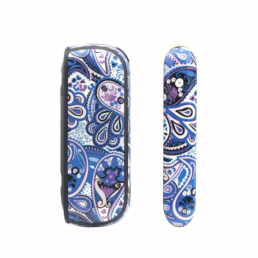 Модный черный красный синий мягкий чехол + боковой Чехол для IQOS 3 Duo 0 переноски