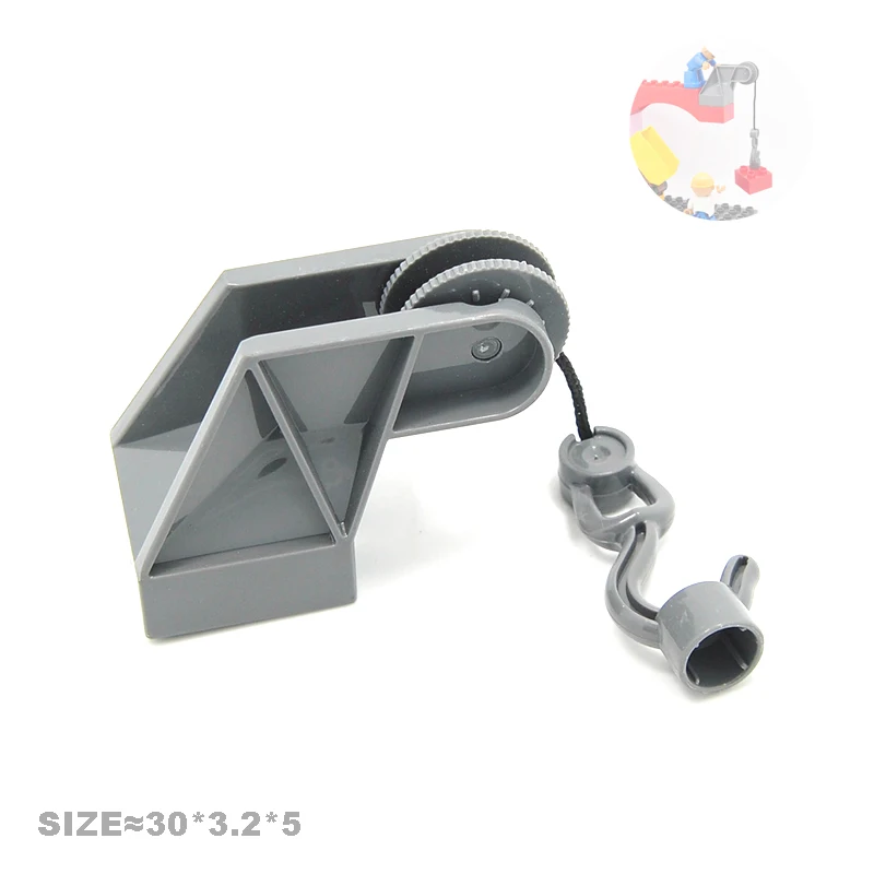 Творчество большой Размеры строительные блоки механические детали крюк