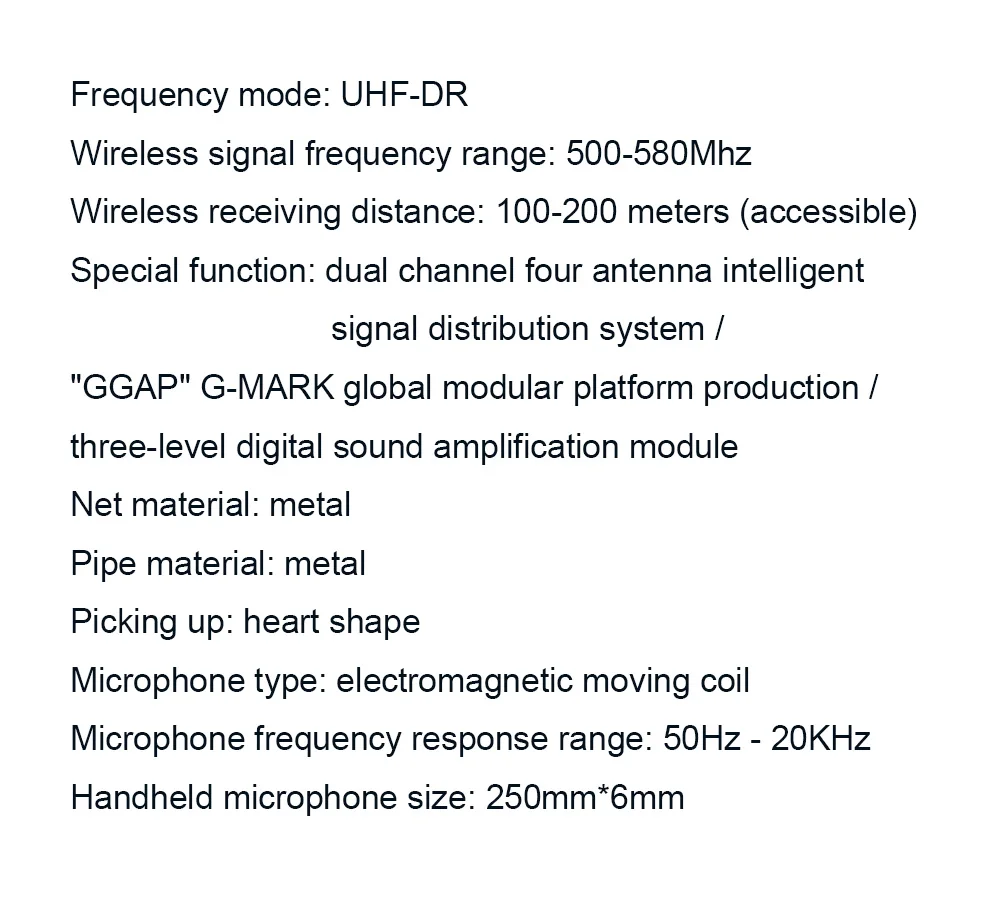 G-MARK super G14S Беспроводная микрофонная система UHF 4 ручные микрофоны все металлические частоты на выбор 150 м караоке система для сцены