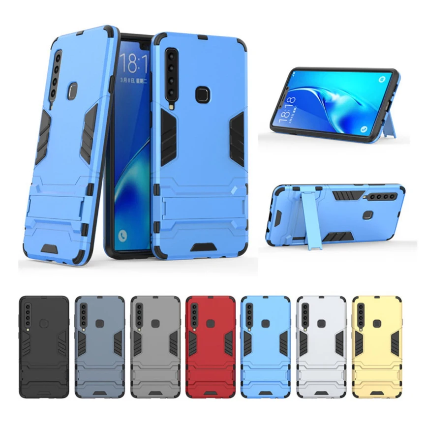 Bracket Iron Man Anti-fall Set Armor Mobile Shell FOR:Samsung A2 A3 A5 A6 A7 A8 A9S S5 Core plus star Pro Business Phone Case | Мобильные