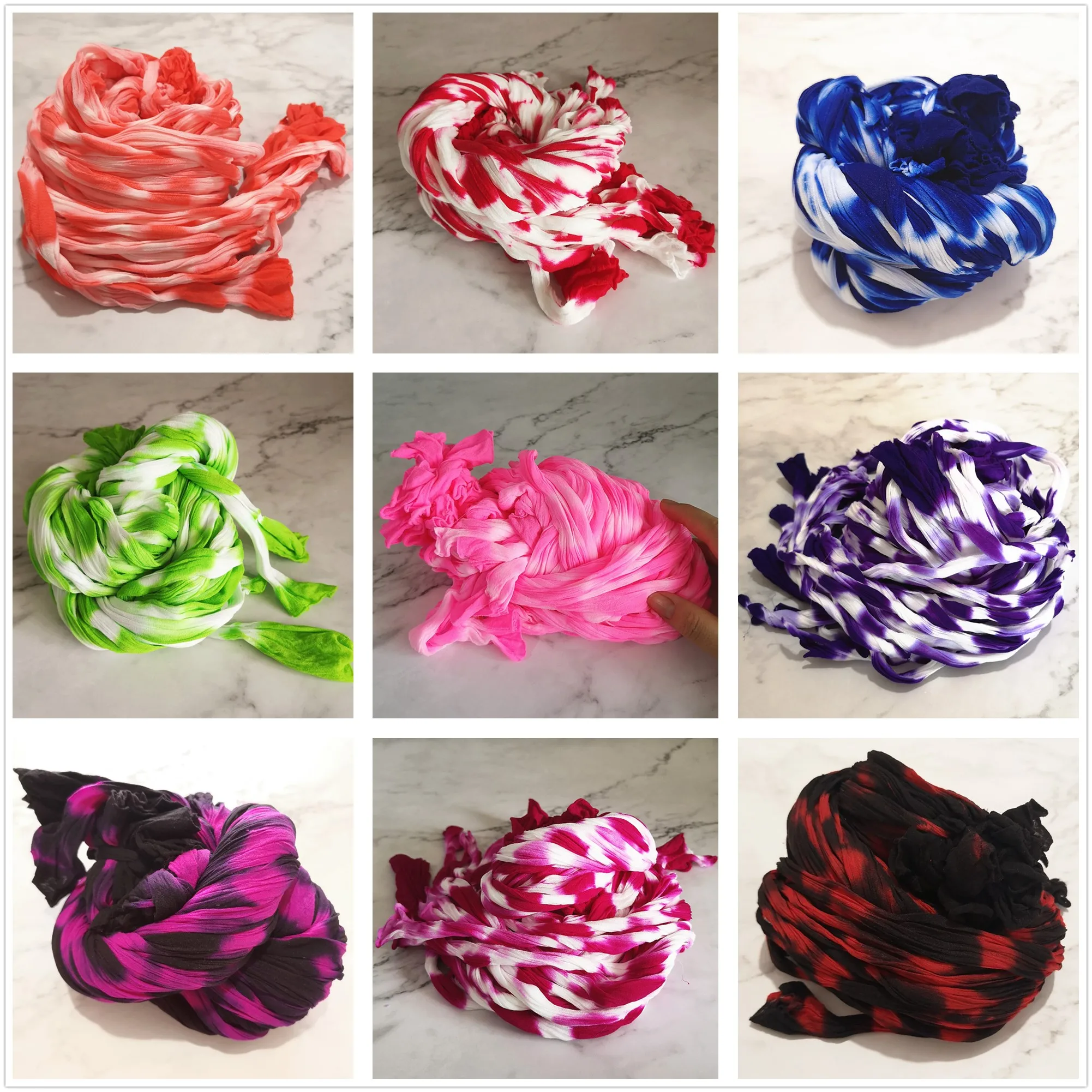 20 шт. двухцветные нейлоновые цветки для цветов растяжения | Дом и сад