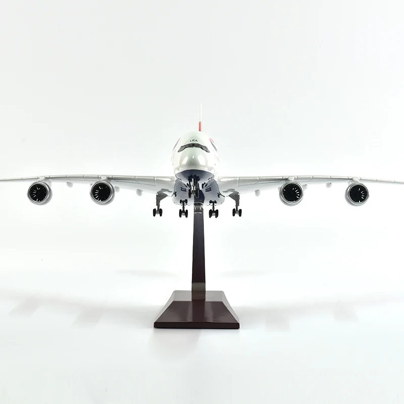 JASON TUTU 46 см британская авиакомпания аэробус A380 модель аэроплана самолет масштаб