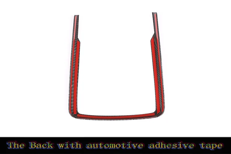 

Car Modification Carbon Fiber Style Center Control Multimedia Cover Frame Trim For Mercedes Benz GLE GLS ML GL Class W166 13-19