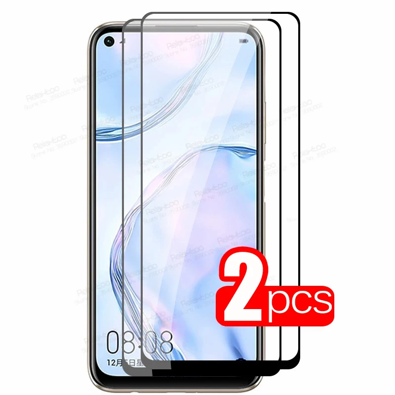 Защитное стекло для huawei p40 lite p30 light p20 pro p 20 30 40 p40lite E p30lite p20lite 2 1 шт. защитная пленка