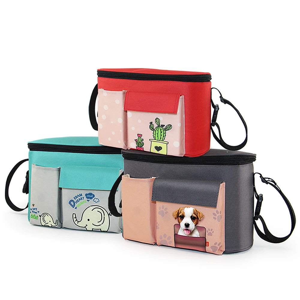 Модная детская коляска OrganizerBag висячая сумка для подгузников с подстаканниками