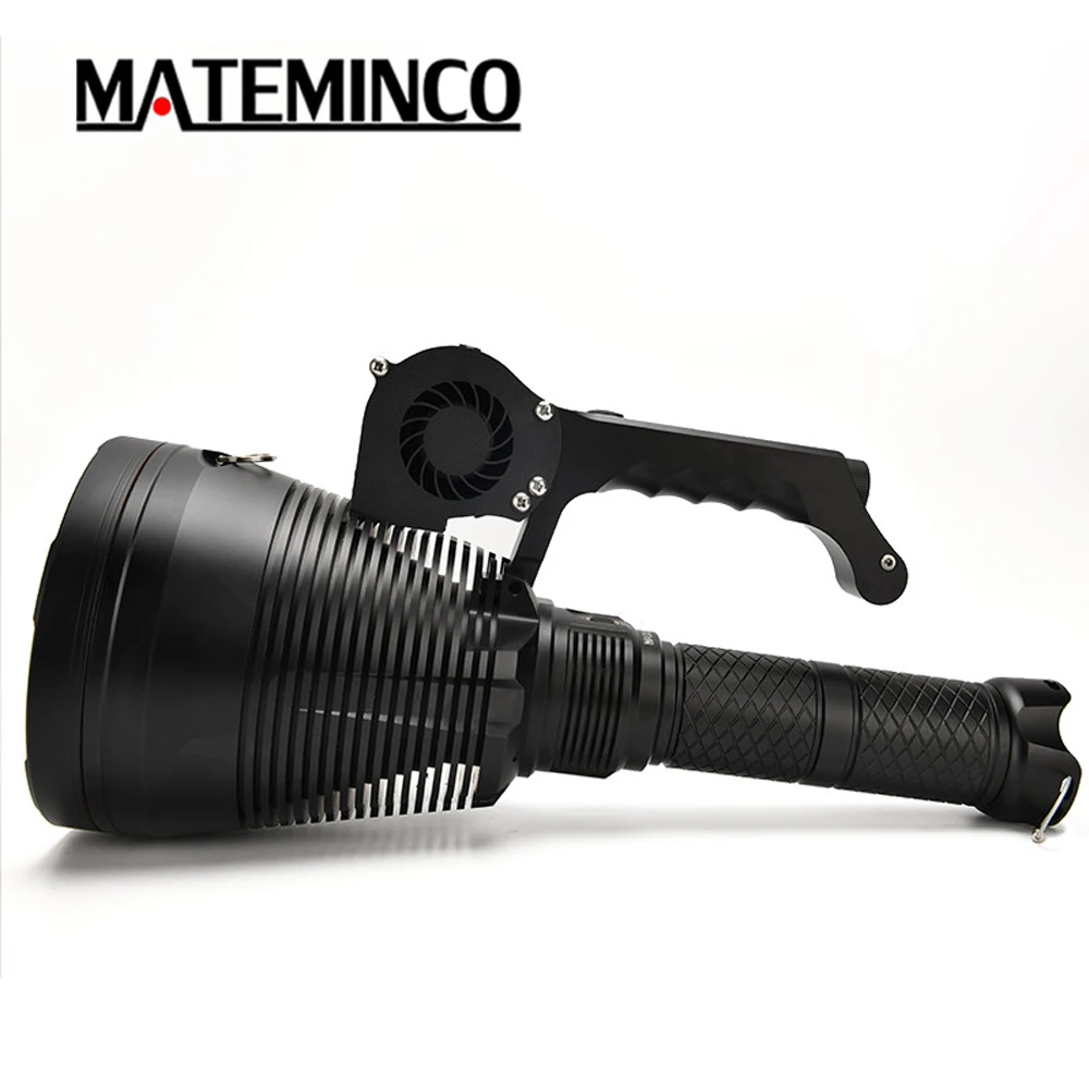 MATEMINCO MT90 Plus Super Powerful Flashlight Set SBT90.2 LED max 7500 lumen long beam distance 3162 Meter Searchlight Torch | Лампы и
