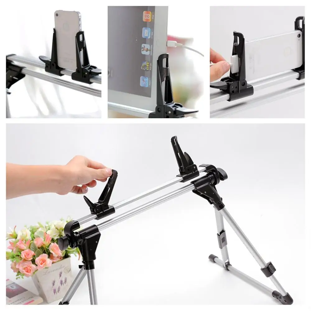 Универсальный держатель для планшета напольная настольная подставка дивана