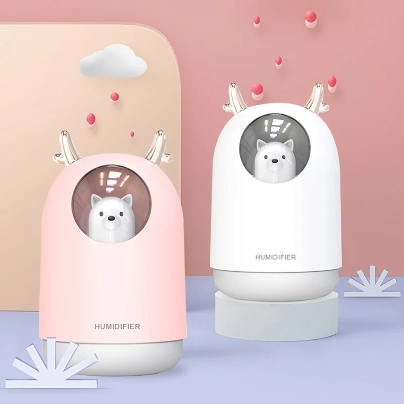 Мини USB Ультразвуковой увлажнитель воздуха для домашних животных 300