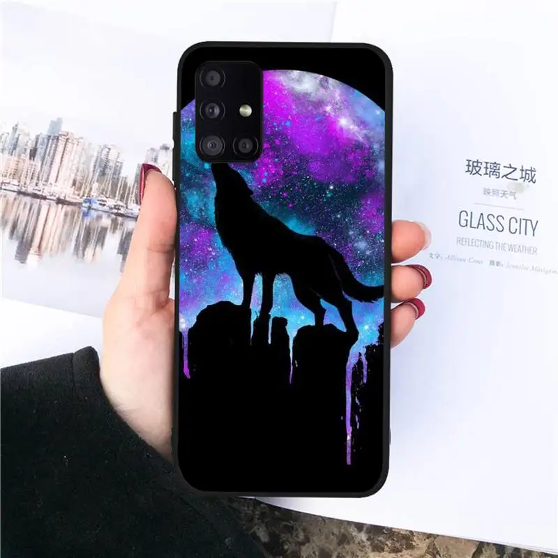 

animal Wolf Phone Case For Samsung galaxy S 7 8 9 10 20 edge A 6 10 20 30 50 51 70 note 10 plus