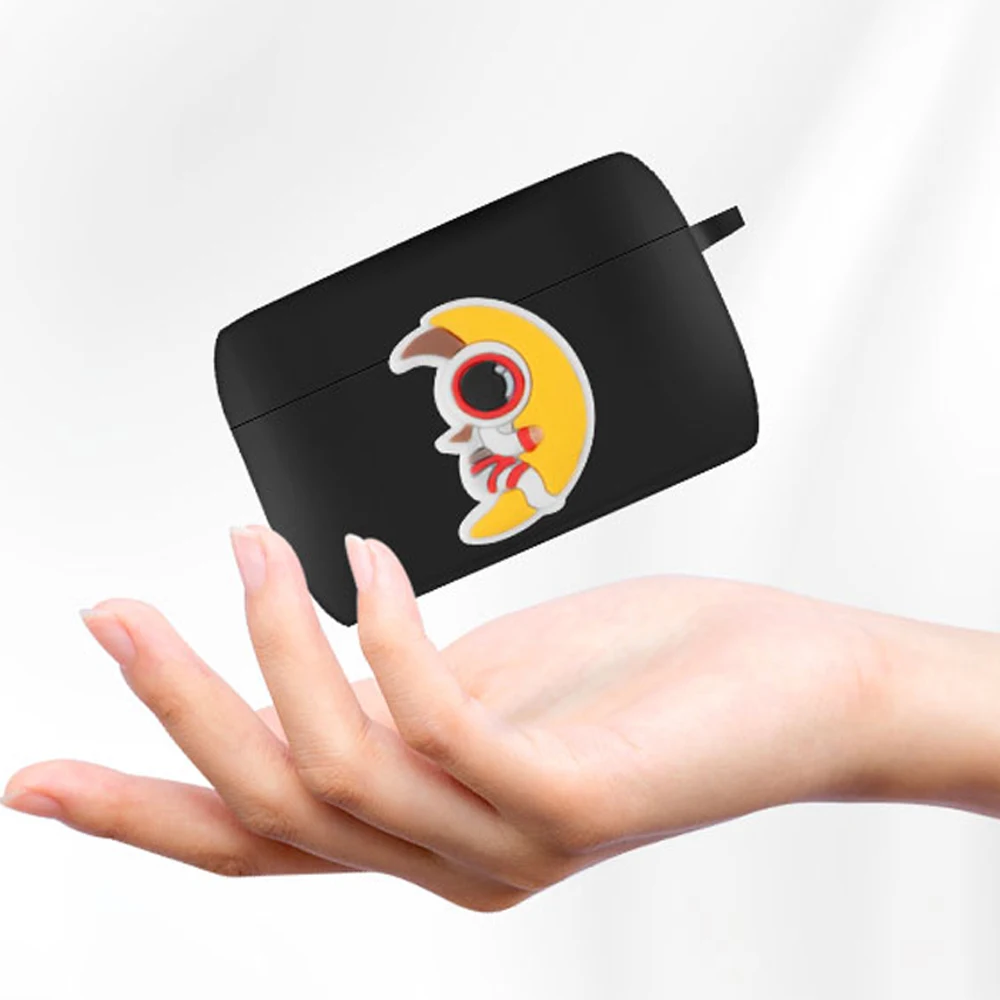 

Cute Astronaut Planet Silicone Cover for Jabra Elite 85T Case Bluetooth Earphone Wireless Headphone Protective Case Headset Box