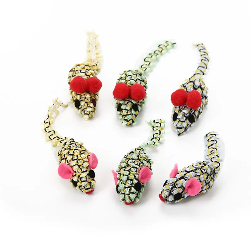 Новый Кот игрушка мультфильм Мини в форме мыши котенок интерактивный забавные