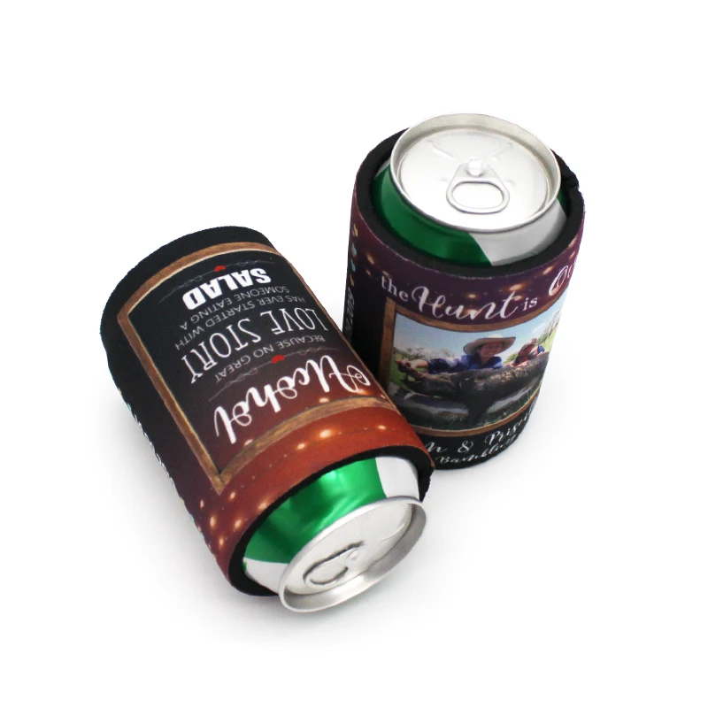 100 Pieces Stubby Holders Australia Wedding Beer Can Cover Custom Neoprene Bottle Holder Cooler Birthday | Багаж и сумки