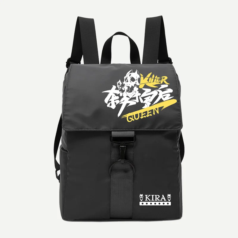 Школьный рюкзак с принтом Необычные приключения Джоджо |