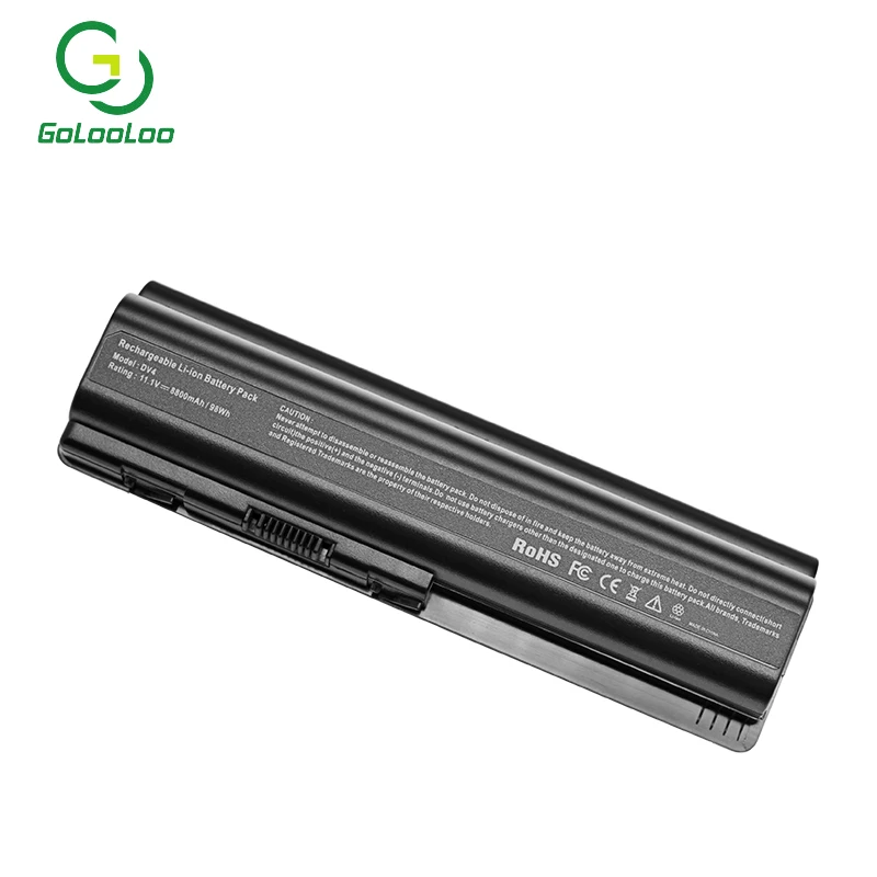 Аккумулятор Golooloo 8800 мАч 12 ячеек для HP Pavilion DV6 DV5 DV4 G50 G60 G71 G70 Compaq CQ40 CQ41 CQ45 CQ50 CQ60 CQ61 CQ70