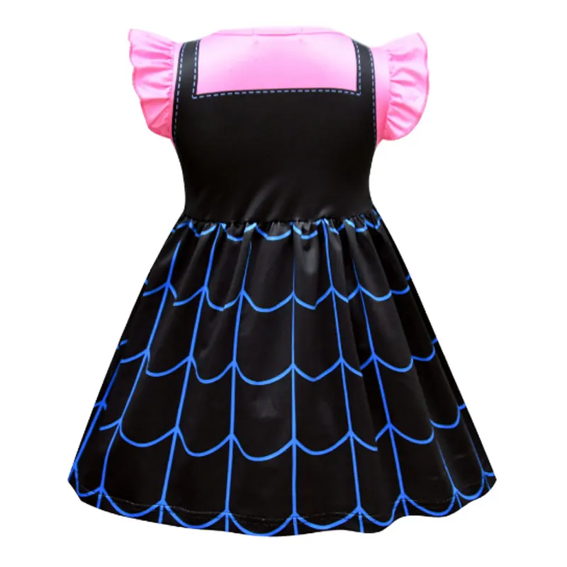 Маскарадное платье вампира для маленьких девочек на Хеллоуин Платье из