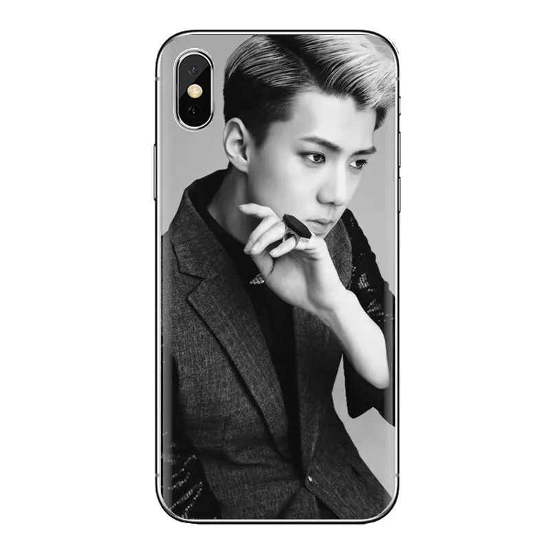 For Huawei G7 G8 P7 P8 P9 P10 P20 P30 Lite Mini Pro P Smart Plus 2017 2018 2019 Exo Kpop Transparent Soft Cases Covers |
