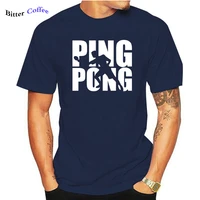 novelty ping pong player funny awesome graphic cotton short sleeve evolution table tennis t shirts o neck t shirt camisetas