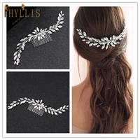 a37 rhinestone bridal hair comb bride headpiece wedding hair accessories crystal women hair pins hair ornaments girl hair clips