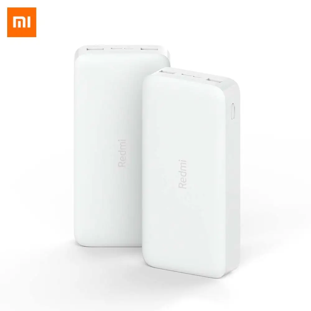 Новый внешний аккумулятор Xiaomi Redmi 20000 мАч портативное зарядное устройство