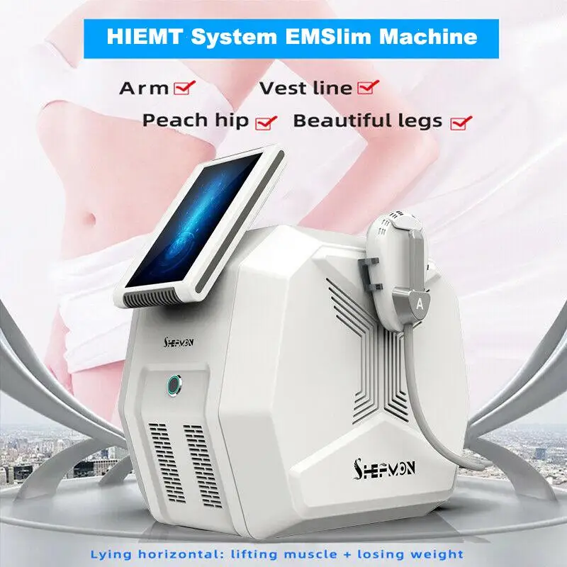 

New Technolog EMslim HI-EMT machine EMS electromagnetic Muscle Stimulation fat burning shaping hiemt ems-culpting beauty machine