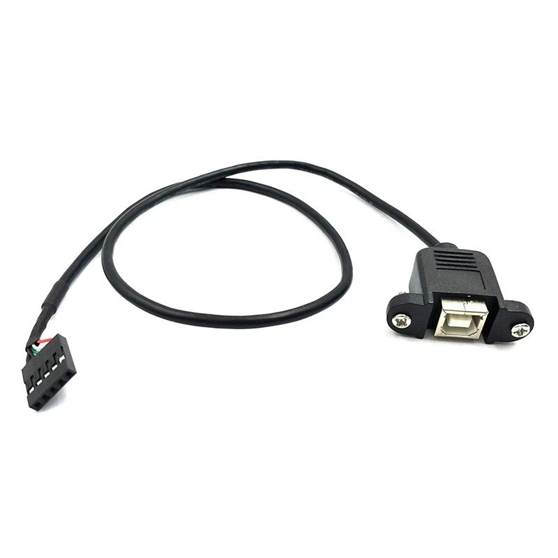 50 см 5 Pin Материнская плата женский заголовок к USB Type B Женский адаптер Дюпон