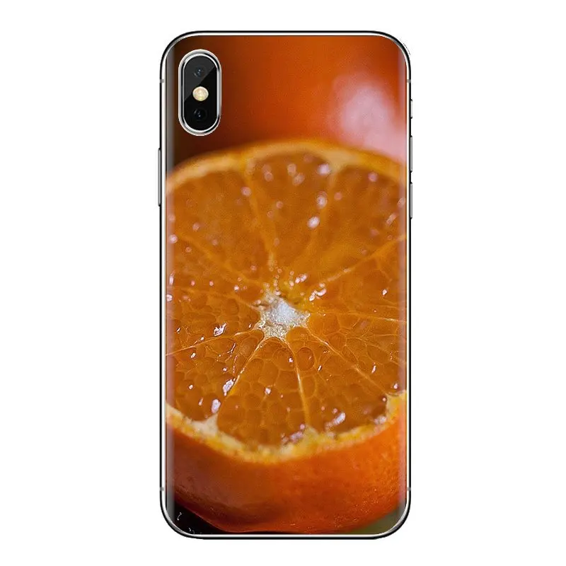 Еда оранжевый прозрачный мягкий чехол Чехлы для Samsung Galaxy J1 J2 J3 J4 J5 J6 J7 J8 плюс 2018 Prime