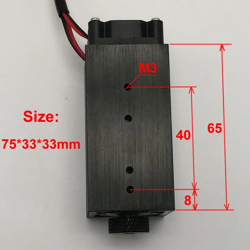 12 В 2500 мвт 2,5 Вт 450нм ШИМ ttl лазерный модуль гравировки CNC4018 3018 2818 Grbl 4PIN