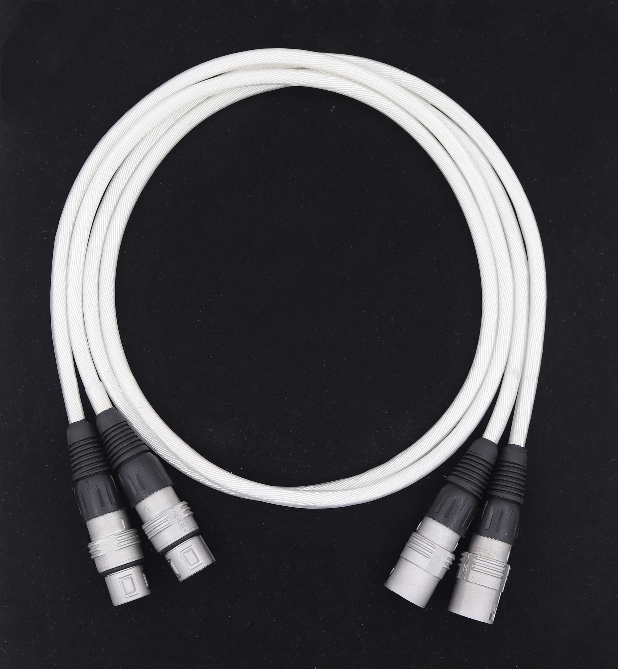 

SSC-002 99.99% 4N Sterling Pure Silver XLR RCA Cable XLR Converter RCA 6.35mm 3.5mm Cable Plug plated Plating Sliver