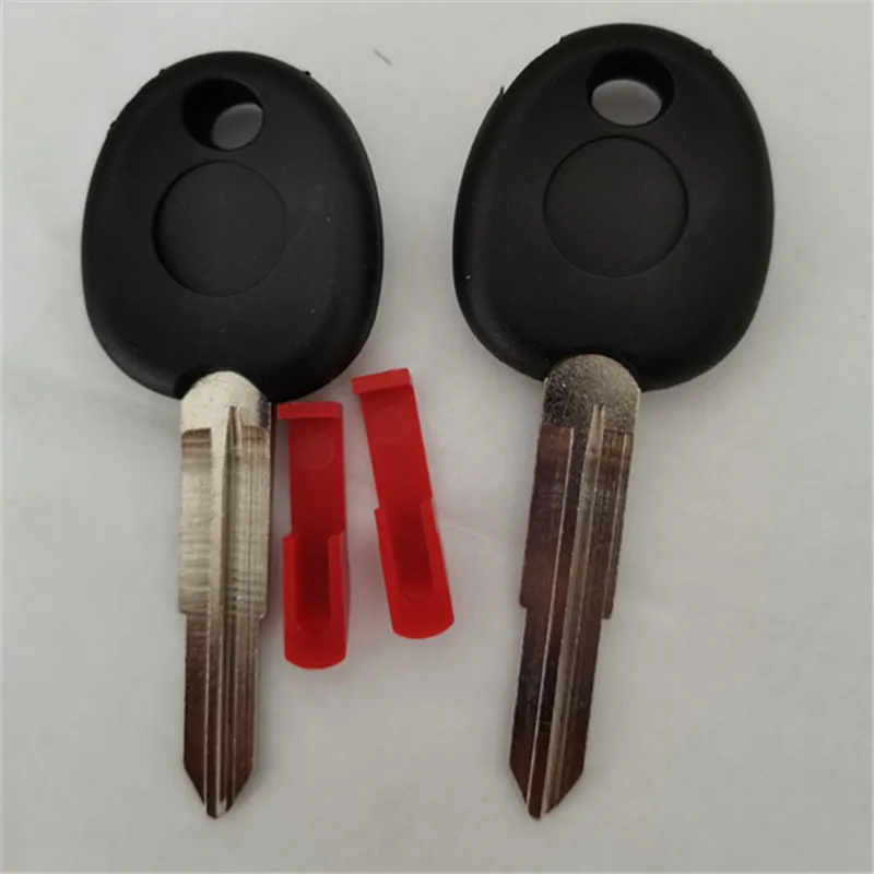 

DAKATU 20pcs Blank Transponder key shell case for ssangyong Actyon Kyron Rexton Car FOB Case Cover