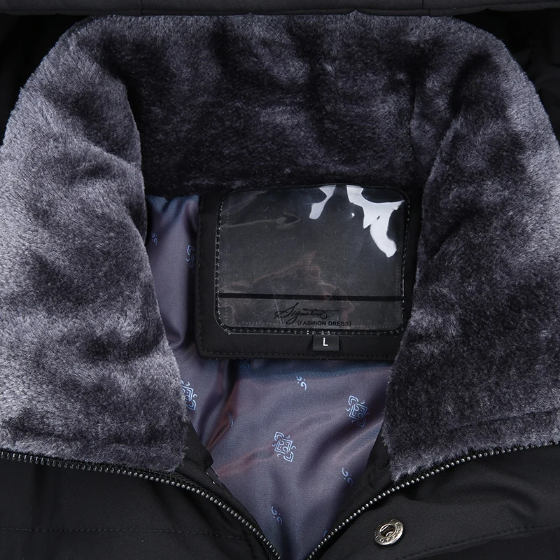 2020 Новинка плюс бархатная утепленная мужская зимняя куртка стильное пальто