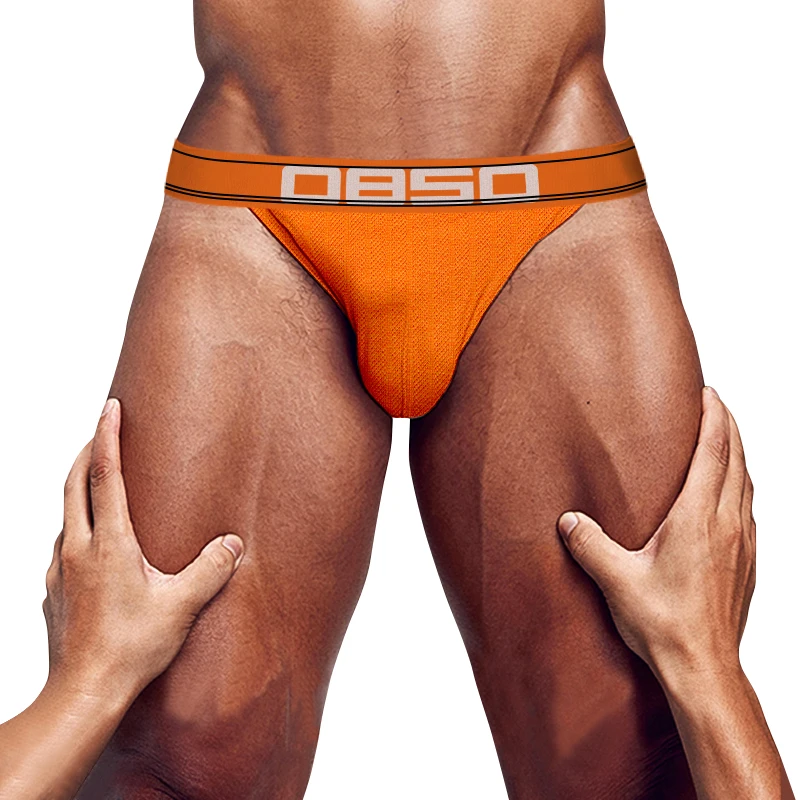 

Мужские трусы с высокой посадкой, хлопковые дышащие трусы бикини, сексуальное нижнее белье для мужчин, гей-трусы, 0850
