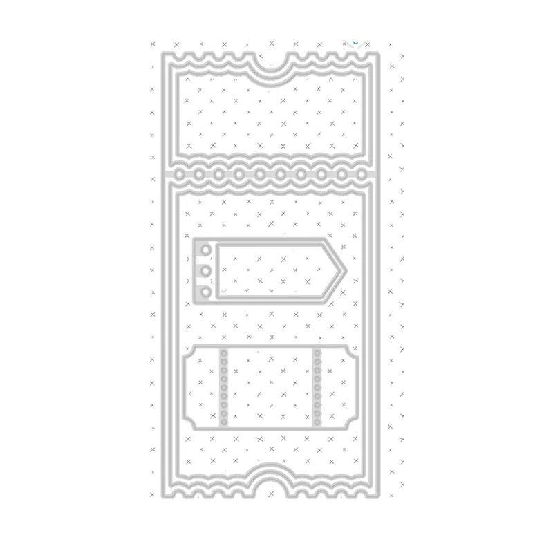 

Christmas Envelope Metal Cutting Dies & Stamps and Dies New Arrival 2021 Cutters Stencils for Decoration Scrapbooking Stamping