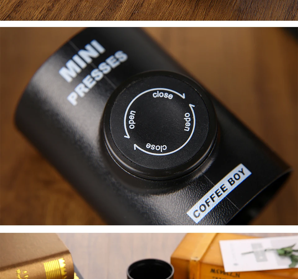 Кофе мальчик бренд портативная Кофеварка мини эспрессо minipresso Эспрессо машина nanopresso такой же, как wacaco minipresso