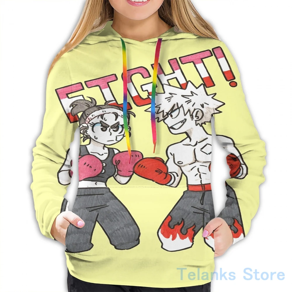 Женская смешная модель Uraraka VS Bakugou - FIGHT! Повседневная спортивная одежда с