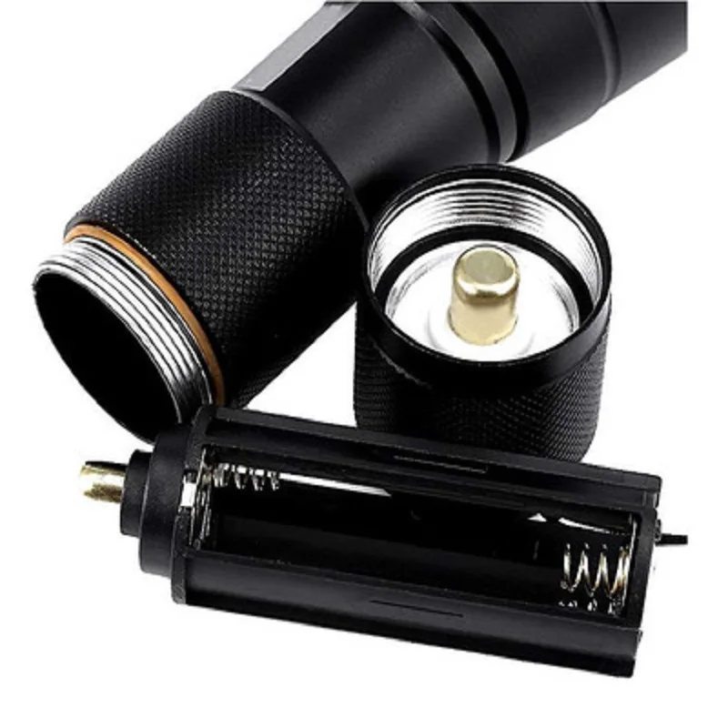 

Five-speed Glare T6 Glare Led Telescopic Zoom L2 Flashlight Camping Outside Multiple Gears