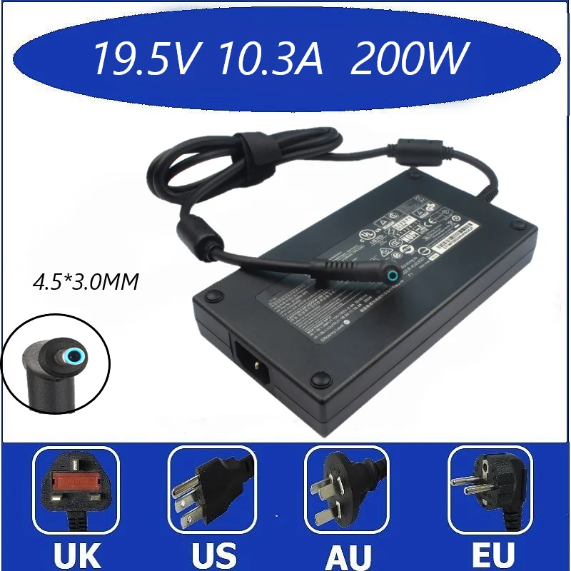 

NEW19.5V 10.3A 200W ac power adapter laptop charger For HP Omen 15-dc0000 15-dc0100 15-dc0200 15-dc0300 15-dc0400 TPN-CA03