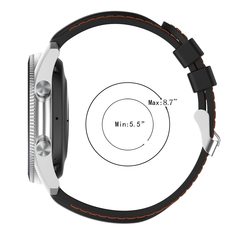 for Samsung Galaxy Watch 3 45MM / Gear S3 Strap Double Watchbands Sport Bracelet 22mm Band | Электроника