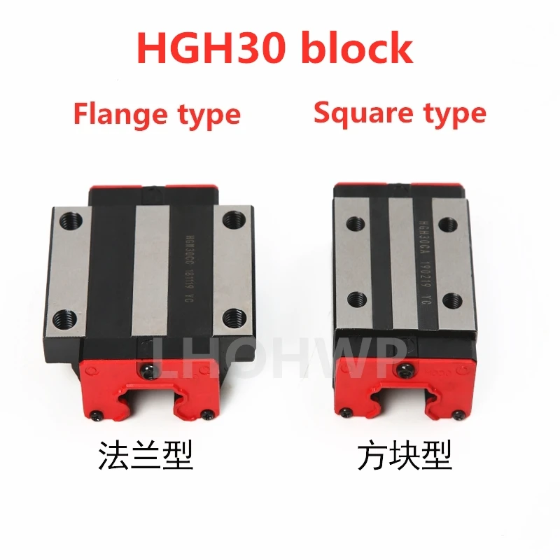 HGH30CA /HGW30CC линейный направляющий рельсовый блок соответствует потребностям HGR30