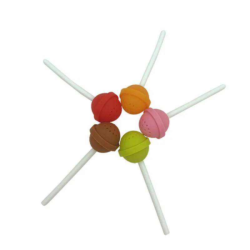 Фото Multi-function Healthy Material Lovely Lollipop Shaped Silicone Tea Maker Leak Non-stick Pan Gadgets High Temperature Resistance Дом и сад Multi-function Healthy Material Lovely Lollipop Shaped Silicone Tea Maker Leak Non-stick Pan Gadgets High Temperature Resistance Дом и сад