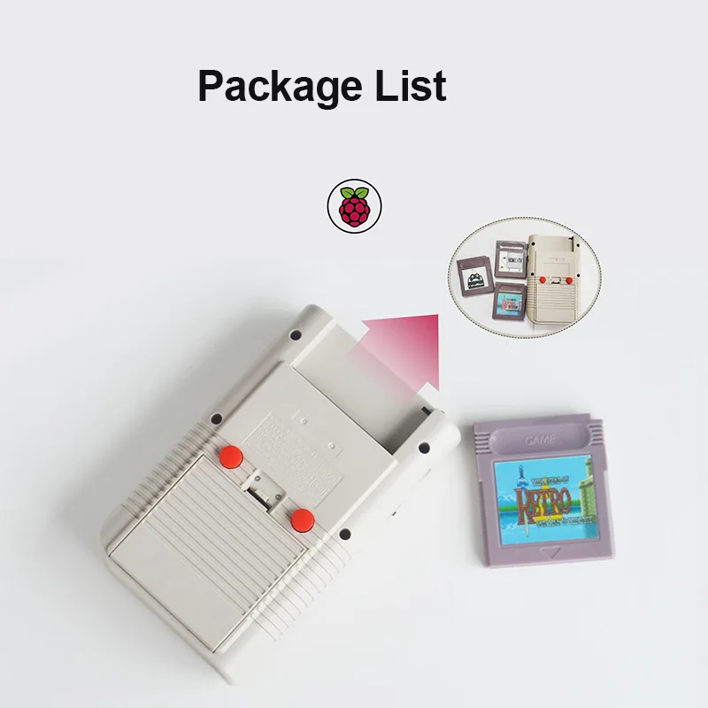 Консоль игровая LCL PI Boy CM4 в стиле ретро портативная ручная Игровая приставка для