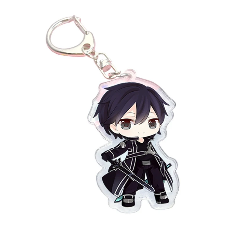 Sword Art Online SAO Yuuki Asuna акриловый брелок для ключей