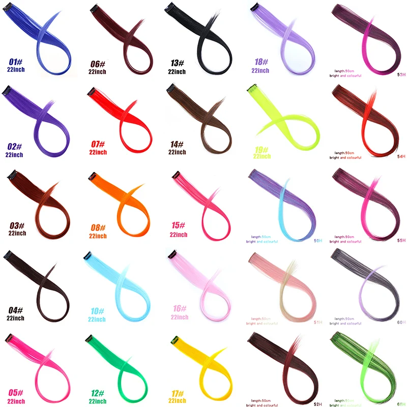 AILIADE 22 &quotClip In Одна деталь для наращивания волос эффектом деграде (переход от