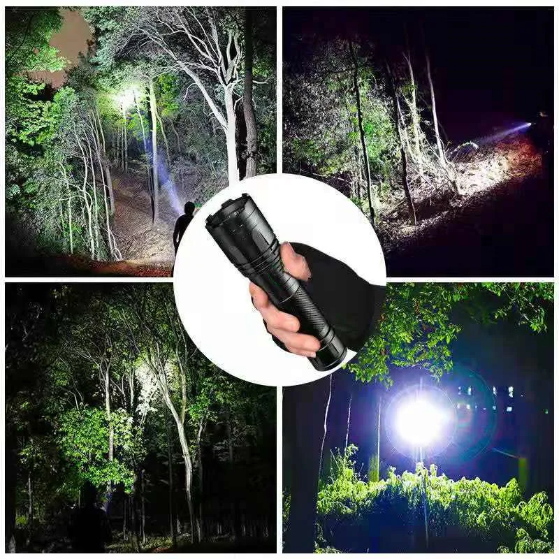 

LED Flashlight Powerful 3 Models Multi-Function USB Charging Zoom Led Torch T6 18650 Battery Best Camping Outdoor Drop Shipping