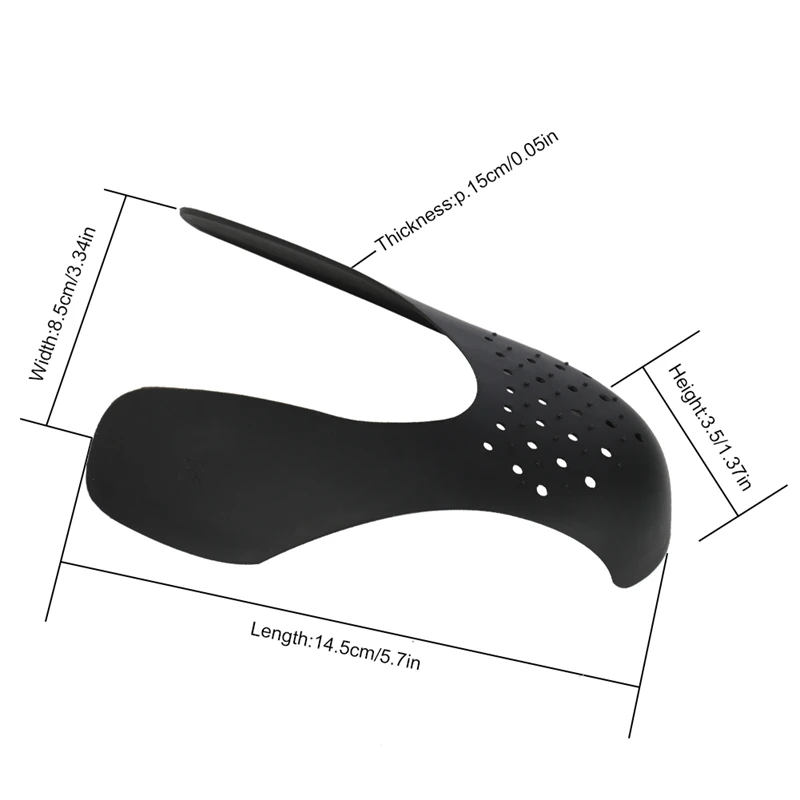 

3 Pair/Set Ball Shoe Shields Head Stretcher Anti Crease Wrinkled Fold Shoe Support Toe Cap Sport Crease Guard Anti Support shoes